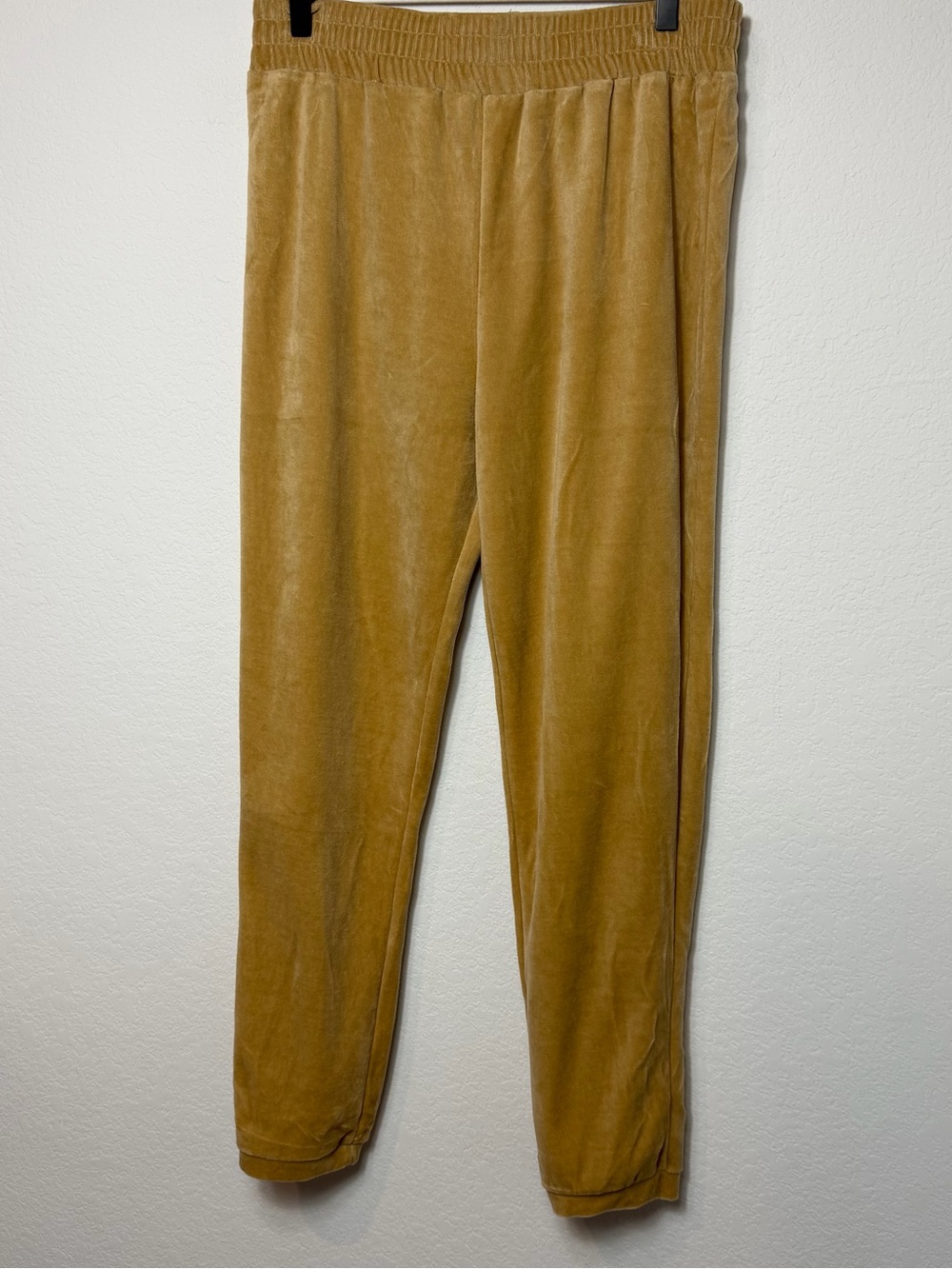 Naked Wardrobe Women's Light Beige Track Pants Large New With Tags